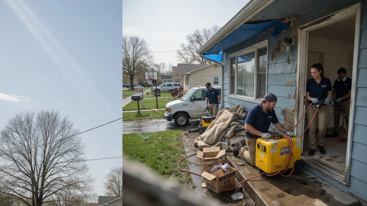 Basement Flood Cleanup in Springfield, VT near me